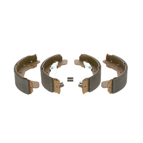 BOSCH Bremsbacken OPEL,VAUXHALL 0 986 487 614 1605042,91158366,9196292 Trommelbremsbacken,Bremsbackensatz