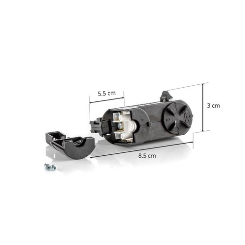 3-Phasen Multiadapter Noa, Tragkraft 10kg, schwarz