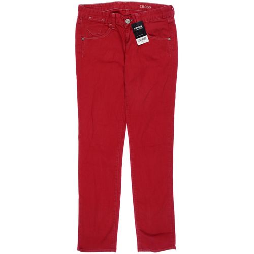 Cross Jeans Damen Jeans, rot, Gr. 29