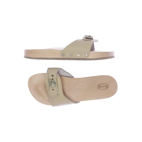 Scholl Damen Sandale, beige, Gr. 37