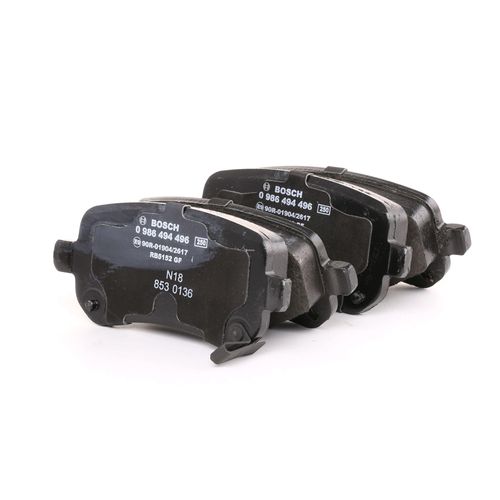 BOSCH Bremsbelagsatz FIAT,CHRYSLER,DODGE 0 986 494 496 68192439AB,K68029887AB,K68159138AA K68192439AB,BP1415,68029887AB,68044761AC,68044761AA
