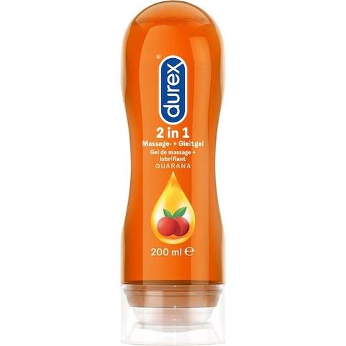 Durex Lust & Liebe Gleitgele Guarana2-in-1 Massage + Gleitgel