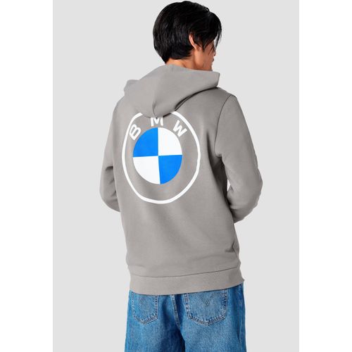 BMW Hoodie, mit Logodruck auf Brusthöhe