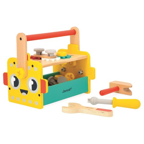 Janod Kinder-Werkzeug-Set »Roboter«, (Set)