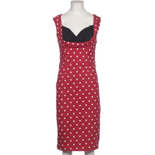 Lindy Bop Damen Kleid, rot, Gr. 36