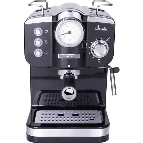 BiKitchen coffee 200 Espressomaschine mit Siebträger Schwarz 1100 W