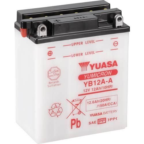 Yuasa YB12A-A Motorradbatterie 12 V 12 Ah