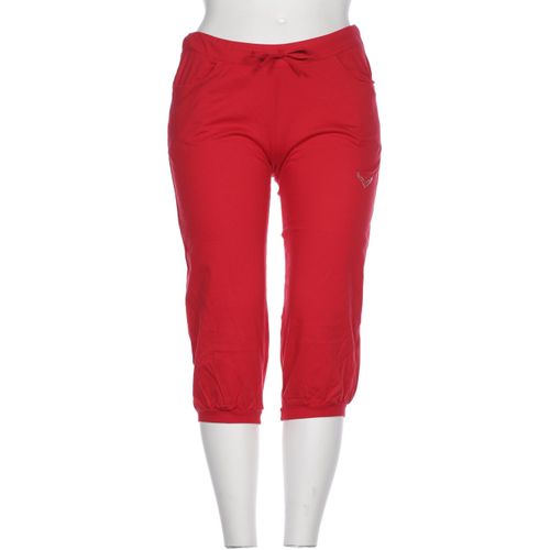 Trigema Damen Stoffhose, rot, Gr. 0