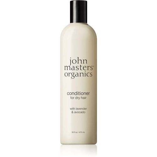 John Masters Organics Lavender & Avocado Conditioner Conditioner für trockene und beschädigte Haare 473 ml