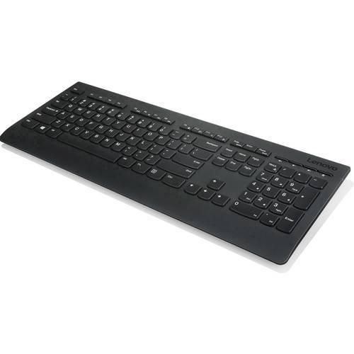 Lenovo Professional USB Tastatur Deutsch, QWERTZ Schwarz