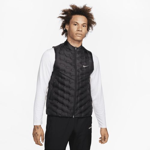 Nike Therma-FIT ADV Repel AeroLoft hardloopbodywarmer met donsvulling voor heren - Zwart