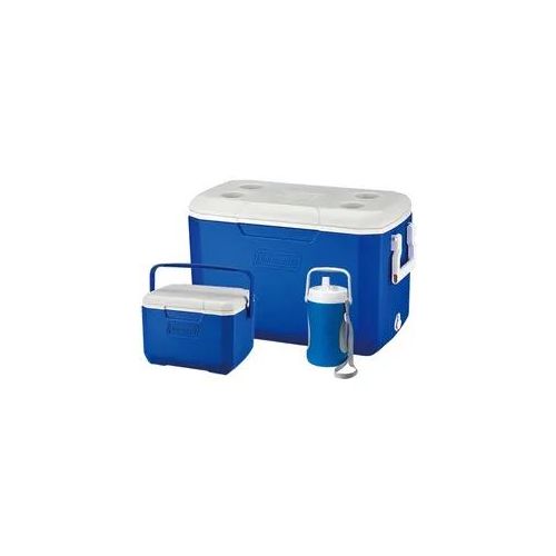 Coleman Cooler Combo Thermobehälter 45,7 l Blau, Weiß