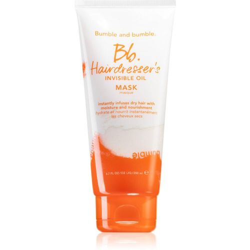 Bumble and bumble Hairdresser's Invisible Oil Mask Feuchtigkeitsspendende Maske mit ernährender Wirkung für trockenes und zerbrechliches Haar 200 ml