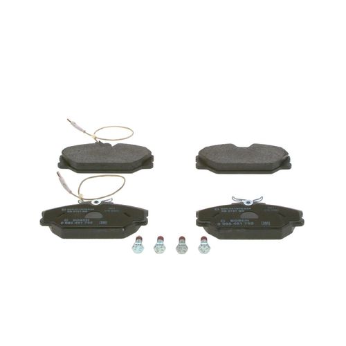 BOSCH Bremsbelagsatz RENAULT,ALPINE 0 986 461 765 7701204220,7701206288,7701209077 E190R011075834,6000008895,7701202050,7701203730,410601531R