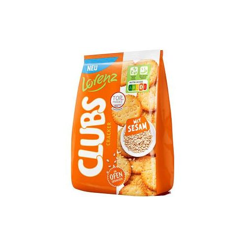 Lorenz Clubs Cracker Sesam 180,0 g