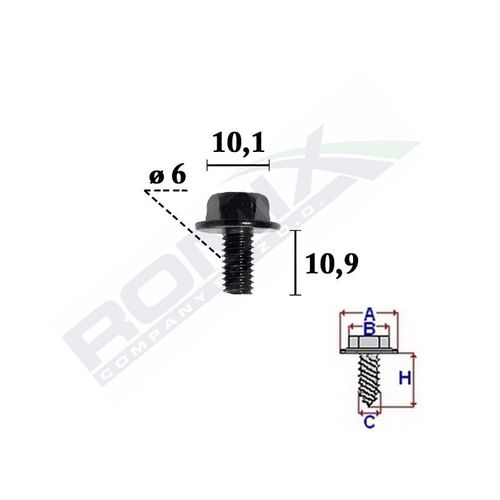 ROMIX Schraube TOYOTA,LEXUS C70367 9010506137
