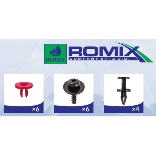 ROMIX Montagesatz, Stoßfänger FORD 92001