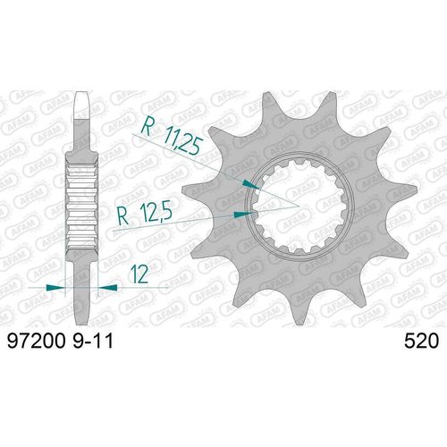 AFAM Kettenritzel 97200-11