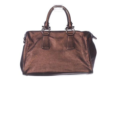 Salvatore Ferragamo Damen Handtasche, braun, Gr.