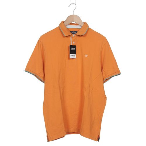 Hackett London Herren Poloshirt, orange, Gr. 54