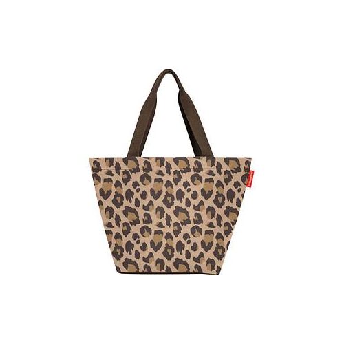 reisenthel® Einkaufstasche shopper M LEO MACCHIATO Kunstfaser braun ZS6048