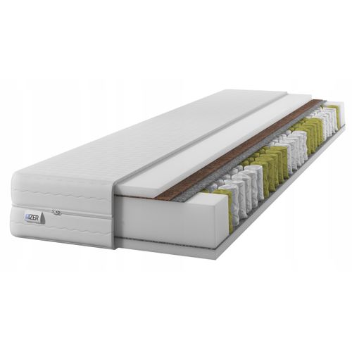 Matratze 7-Zonen-Doppelfederkernmatratze H3 H4 Coconut 120x200