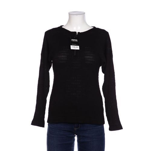 Evelin Brandt Berlin Damen Langarmshirt, schwarz, Gr. 40