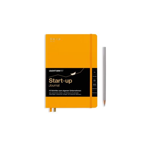 Notizblock »Leuchtturm Start-Up Journal«, blanko