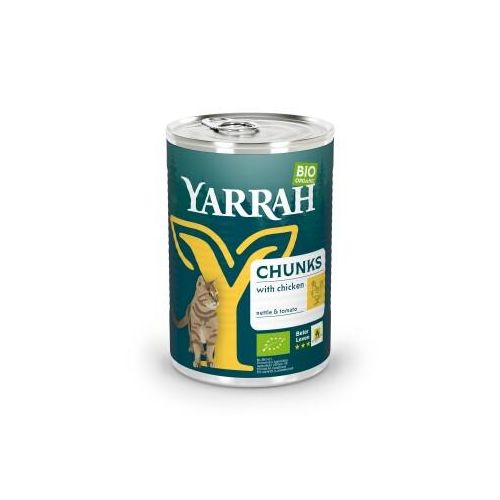 Yarrah Adult Bio Bröckchen 12x405 g Huhn & Gemüse