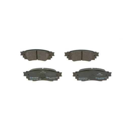 BOSCH Bremsbelagsatz TOYOTA,LEXUS 0 986 424 840 0446610011,0446610010