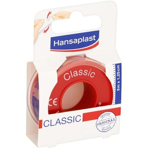 Hansaplast Gesundheit Pflaster Fixierpflaster Classic 5 m x 1 cm