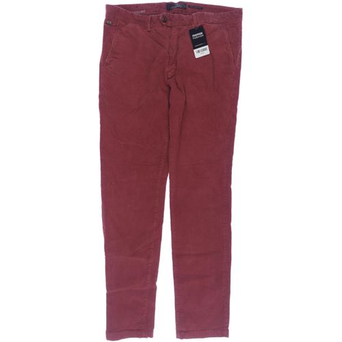 Scotch & Soda Herren Stoffhose, bordeaux, Gr. 33