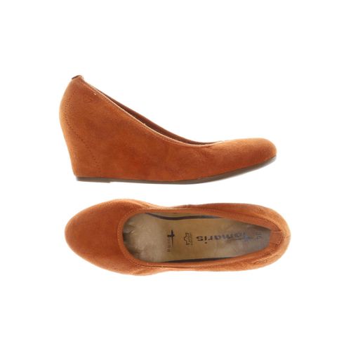 Tamaris Damen Pumps, orange, Gr. 36