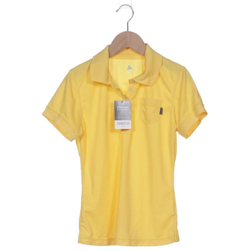 Odlo Damen Poloshirt, gelb, Gr. 36