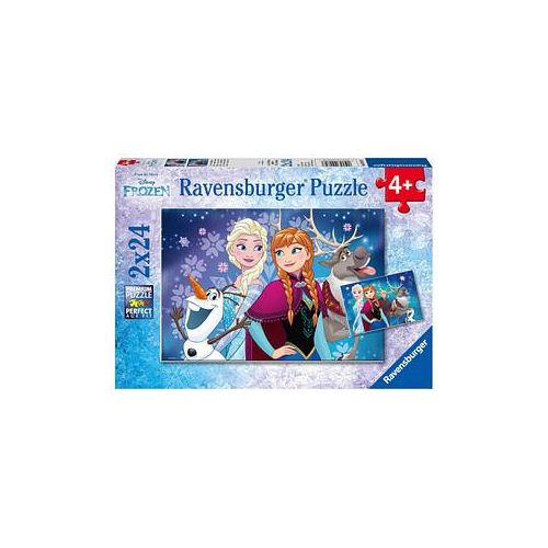 Ravensburger Disney Frozen Nordlichter Puzzle, 2 x 24 Teile