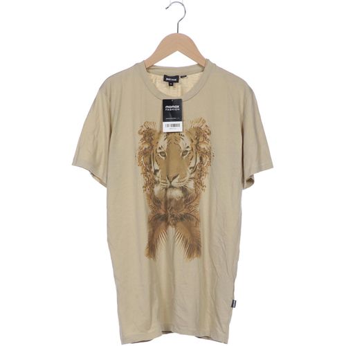 Just Cavalli Damen T-Shirt, cremeweiß, Gr. 38