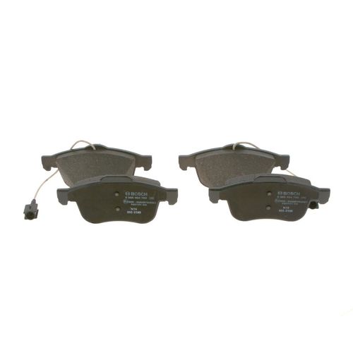 BOSCH Bremsbelagsatz OPEL,FIAT,LANCIA 0 986 494 795 1605293,51928529,68261719AA 77365311,95515028,95518219,77364929,77365396,77365796