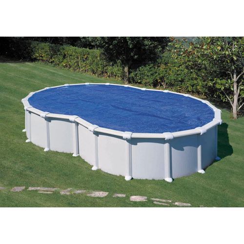 Pool-Abdeckplane GRE "Sommerabdeckplane" Planen Gr. B/L: 445cm x 672cm, blau für Stahlwandpools