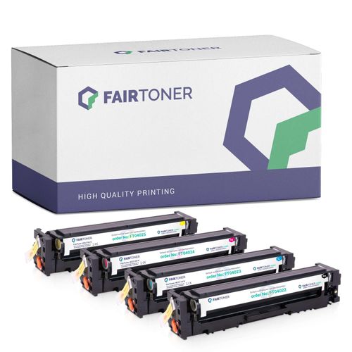 FairToner Set 4 Toner für HP W2210X-W2213X