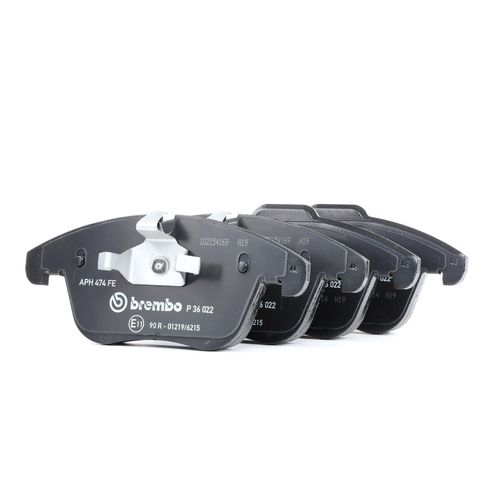 BREMBO Bremsbelagsatz JAGUAR,MG,DAIMLER P 36 022 C2C039929,C2C27290,C2C35612 C2C39929,C2C42014,10598868,10248966,8358D1241