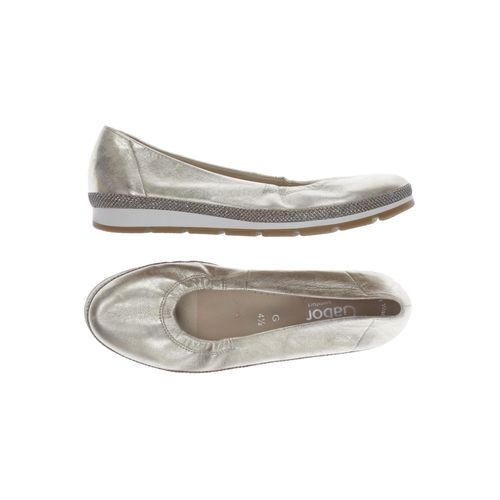 Gabor Damen Ballerinas, gold, Gr. 4.5