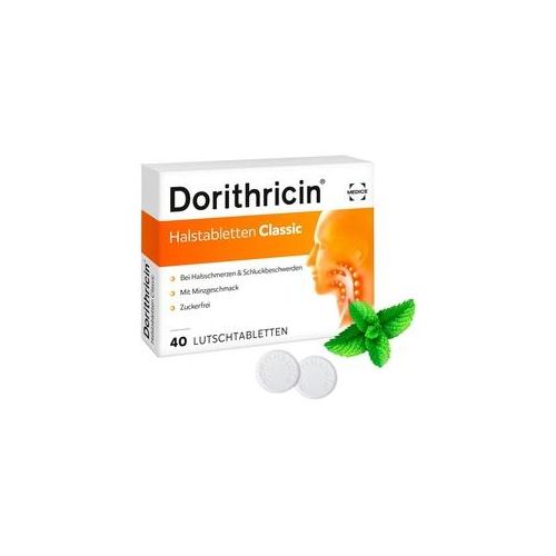 Dorithricin Classic Lutschtabletten bei Halsschmerzen