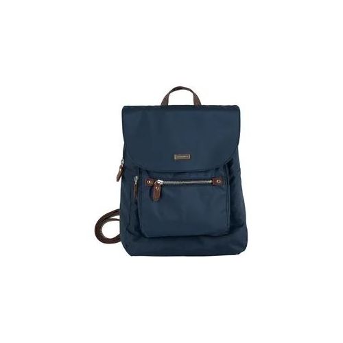 Cityrucksack TOM TAILOR "RINA" Gr. B/H/T: 29cm x 31cm x 8,5cm, blau Rucksäcke mit super leichtem Gewicht