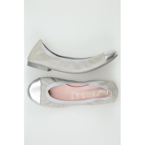 Pretty Ballerinas Damen Ballerinas, grau, Gr. 38.5