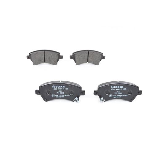 BOSCH Bremsbelagsatz TOYOTA 0 986 495 243 446502061,E990R02A08701043,0446502061 0446502130,0446502150,BP1541,0446502100,446502130,446502150
