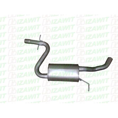 IZAWIT Mittelschalldämpfer VW 23.180 1T0253209T MSD