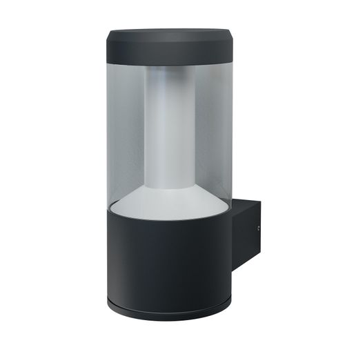 Ledvance LED Smart+ Außenwandleuchte Modern Lantern Dunkelgrau IP44 12W 650lm RGBW 2700K-6500K Dimmbar App Google Alexa Apple HomeKit Bluetooth