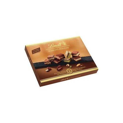 Lindt SCHICHT-NOUGAT Pralinen 125,0 g