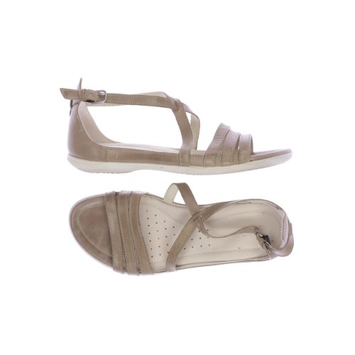 Ecco Damen Sandale, beige, Gr. 38