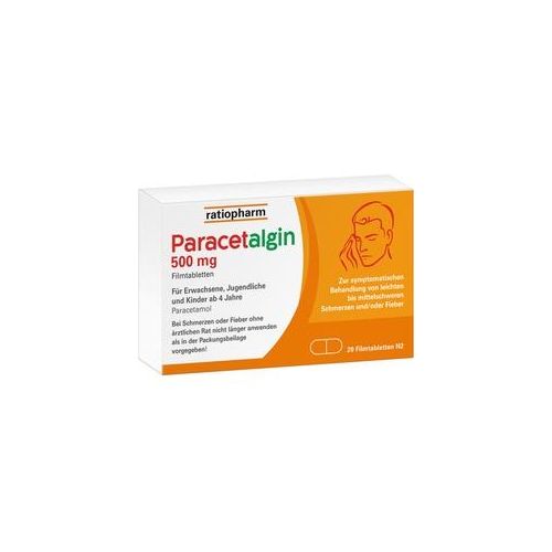 Paracetalgin 500 mg bei Schmerzen & Fieber